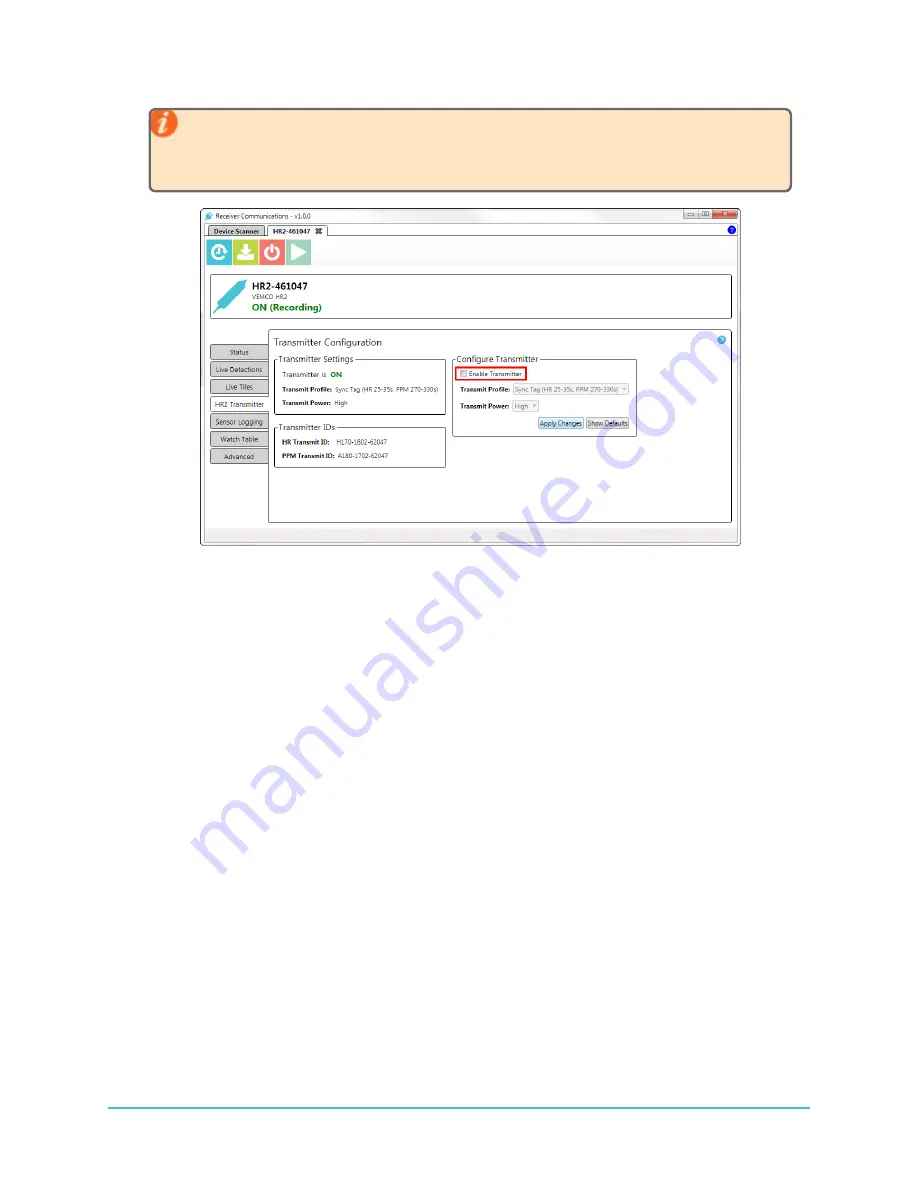 Vemco HR2 User Manual Download Page 54