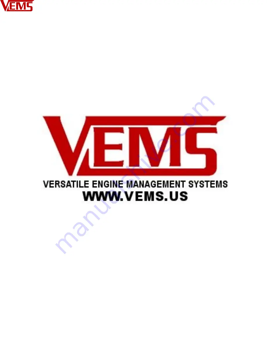 VEMS v3 ECU Скачать руководство пользователя страница 1