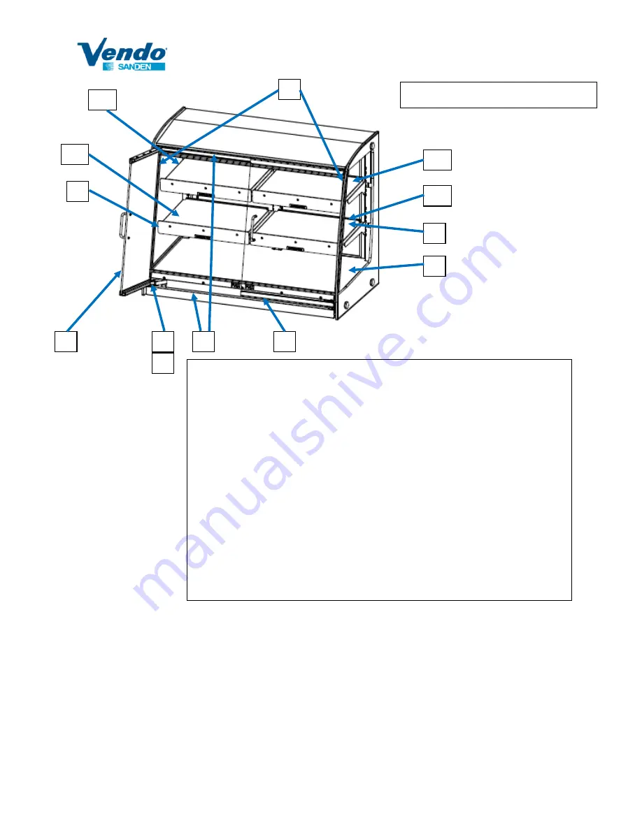 Vendo Sanden HFD000006 Technical & Service Manual Download Page 5