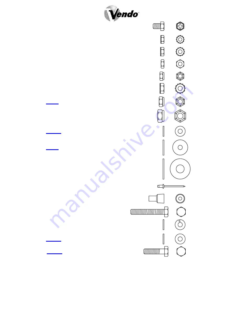 Vendo V-MAX 576 Parts And Service Manual Download Page 61