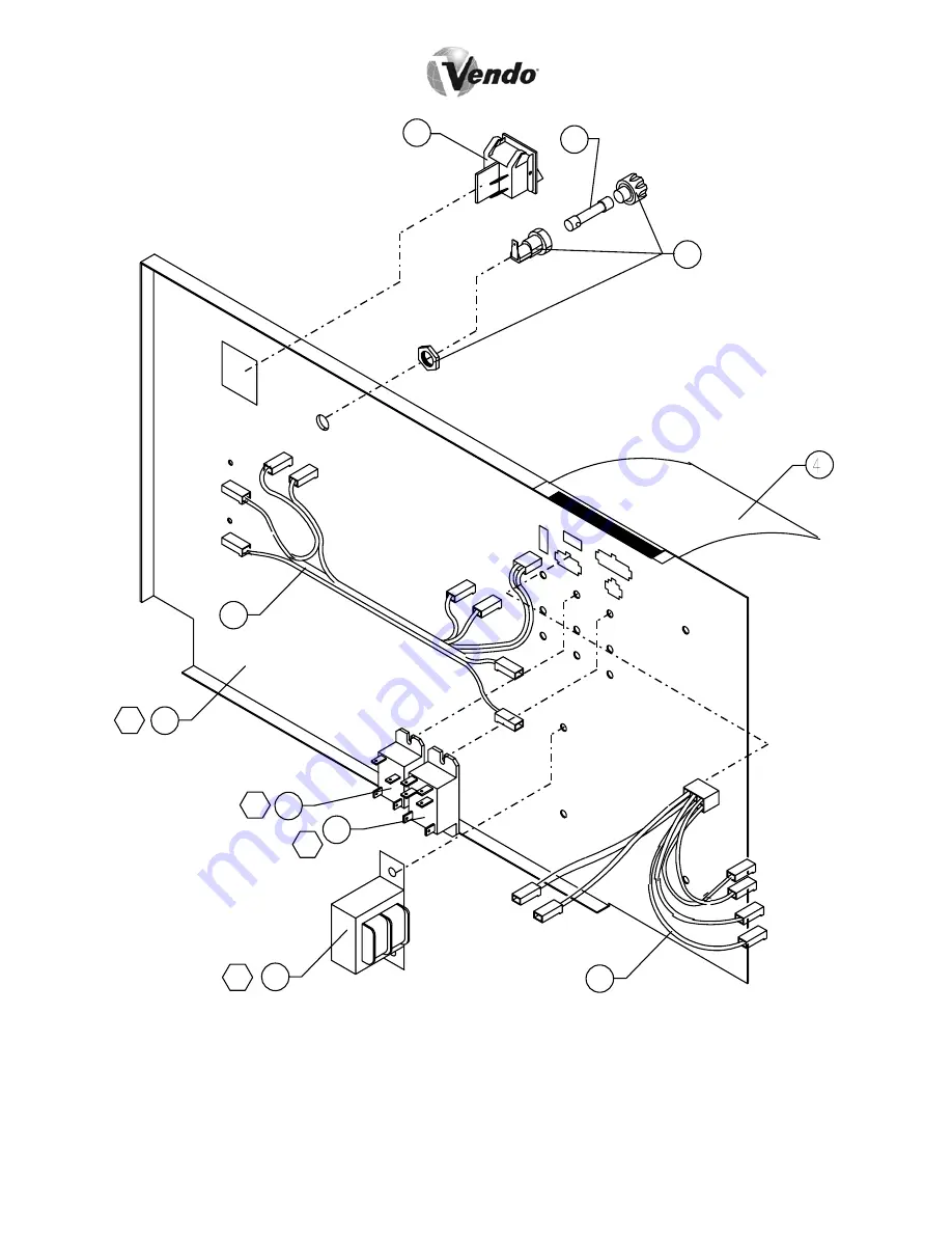 Vendo V-MAX 576 Parts And Service Manual Download Page 73