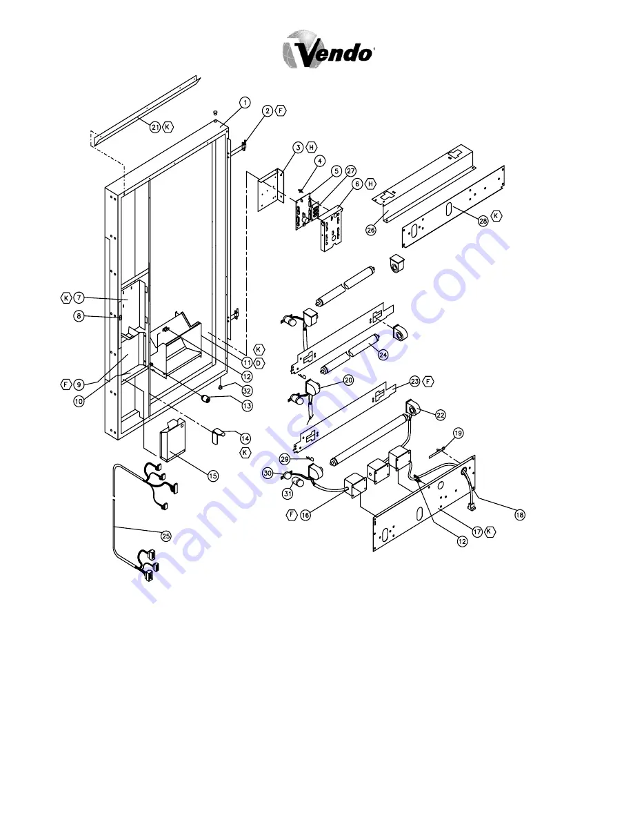 Vendo V-MAX 576 Parts And Service Manual Download Page 87