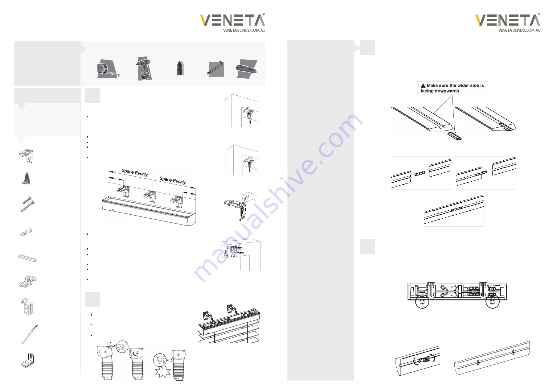 VENETA 65101-20145-A How To Install Download Page 1