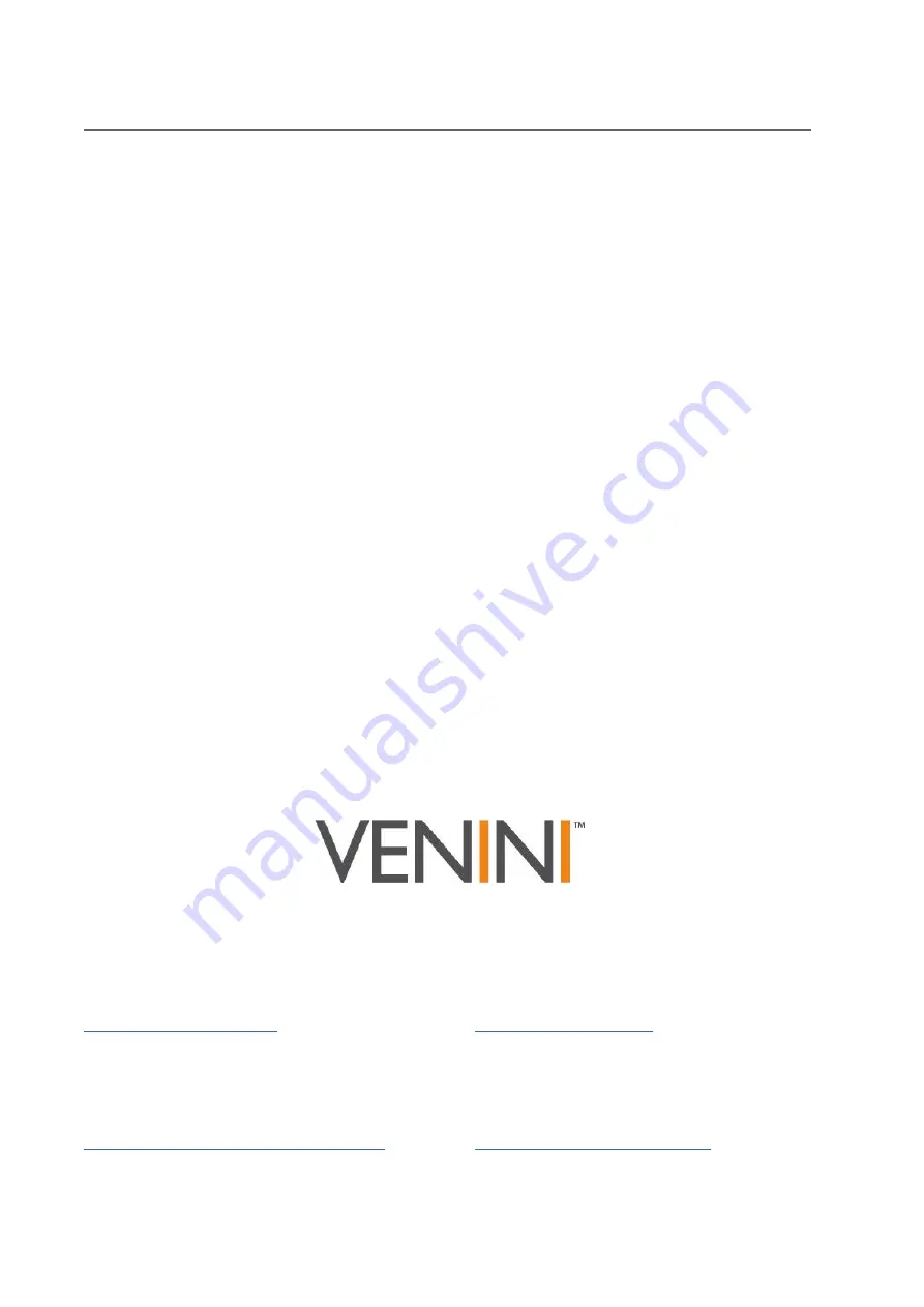 Venini VDW14 User Manual Download Page 44