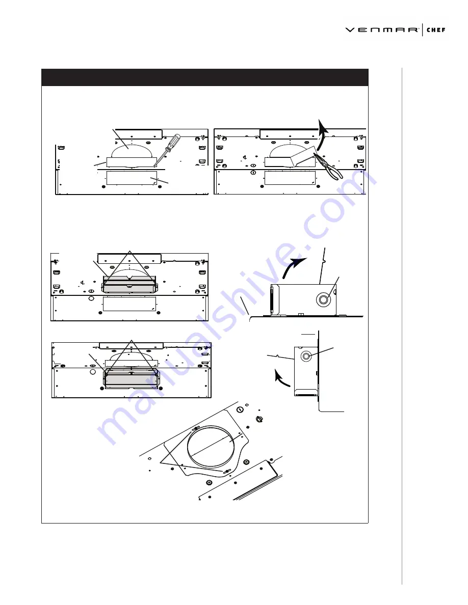 Venmar Chef VCQDD1 Series Installation Use And Care Manual Download Page 11