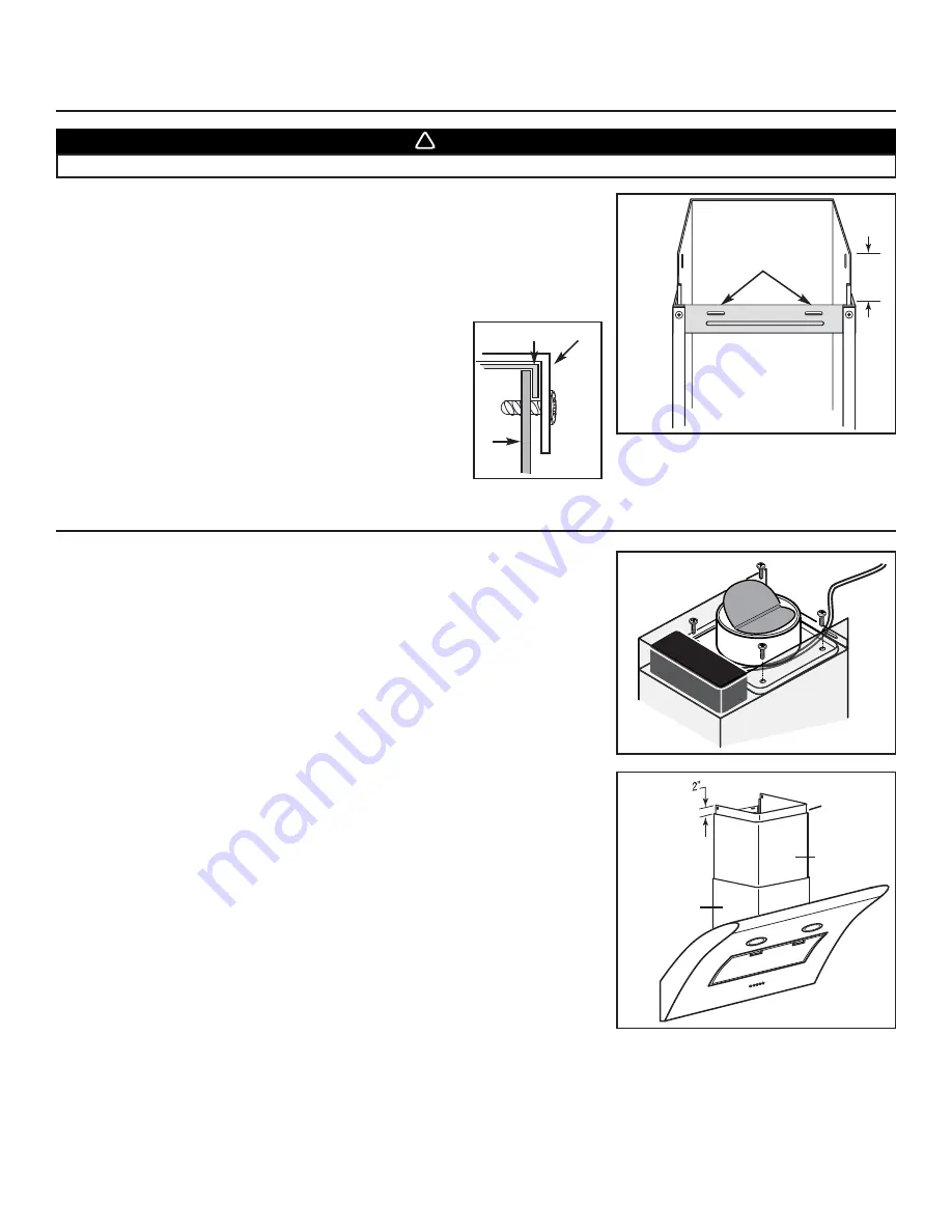 Venmar Jazz VJ70430SS Installation Manual Download Page 6