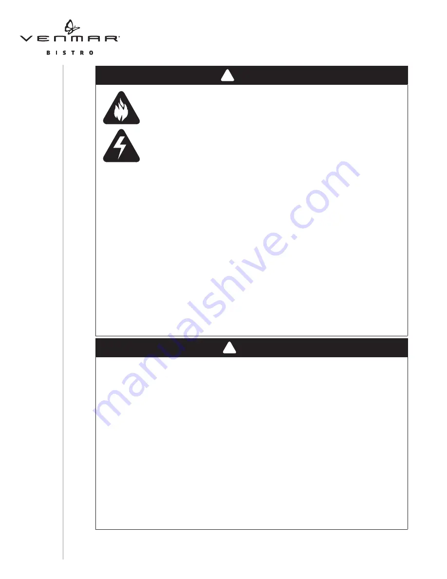 Venmar VBLDF1 Installation Use And Care Manual Download Page 4