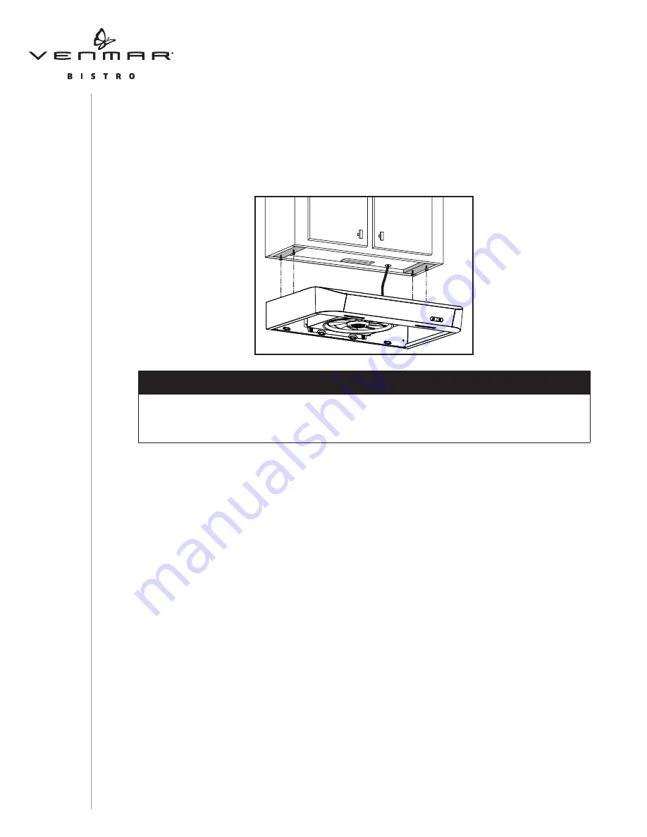 Venmar VBLDF1 Installation Use And Care Manual Download Page 18