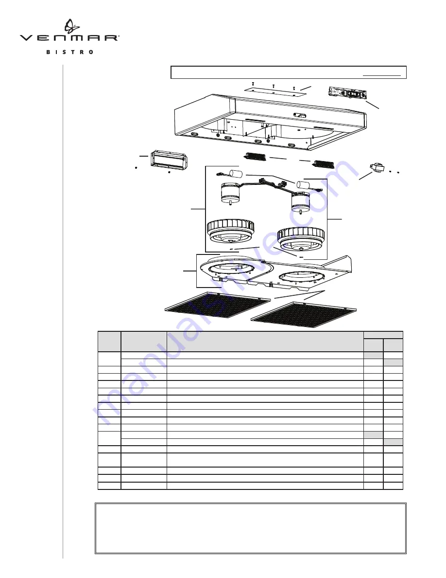 Venmar VBNDH1 Installation Use And Care Manual Download Page 45