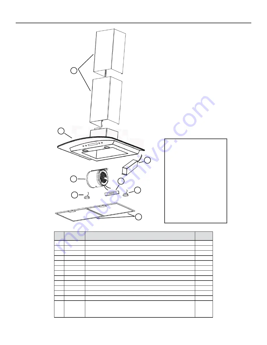 Venmar VJ603302SS Jazz Installation Instructions Manual Download Page 10