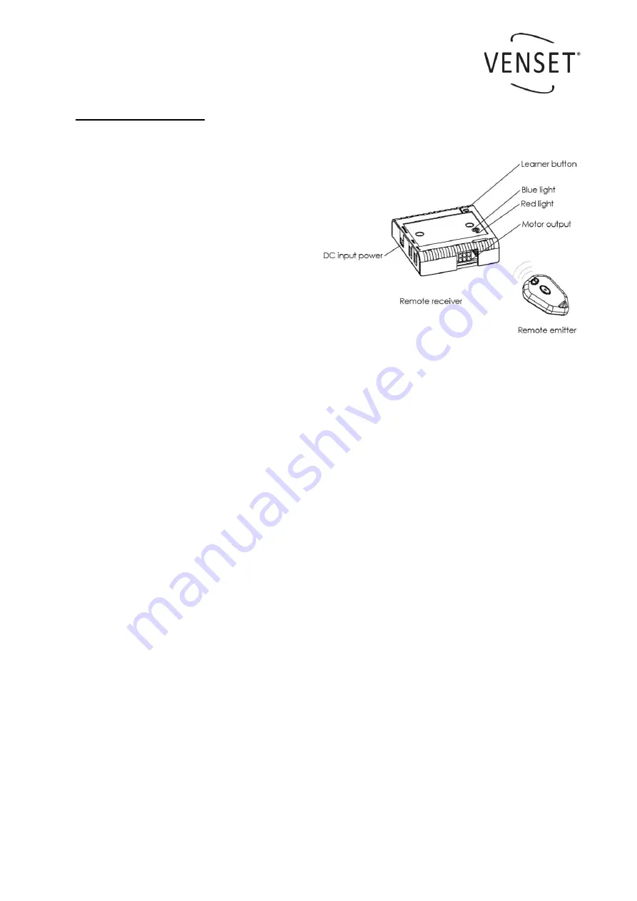 Venset TS1000C Скачать руководство пользователя страница 9