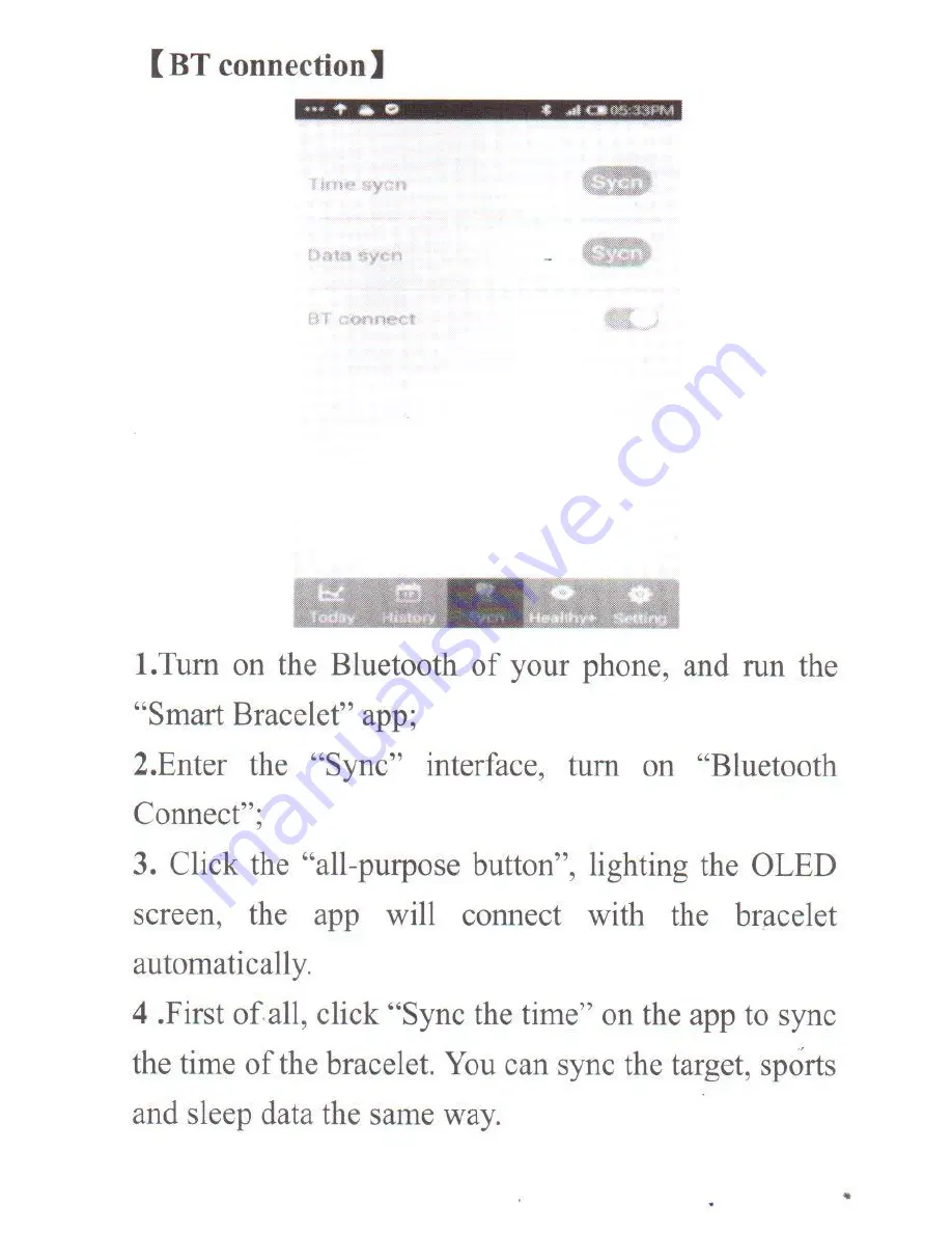 VENSYS SMART BRACELET User Manual Download Page 4