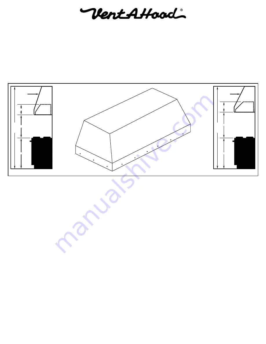 Vent-a-Hood B100 Single Installation Instructions Manual Download Page 3