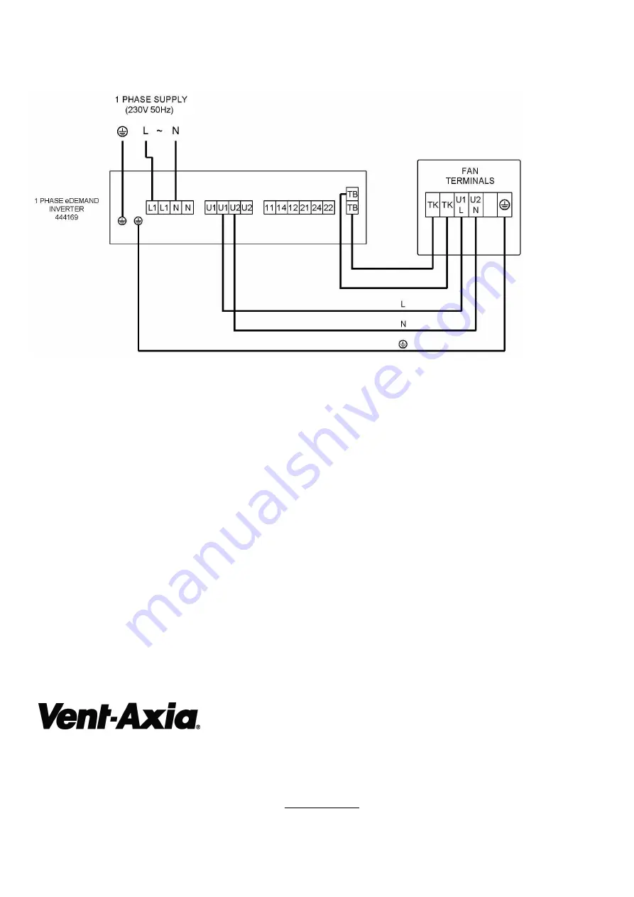 Vent-Axia ACQ Series Installation And Wiring Instructions Download Page 16