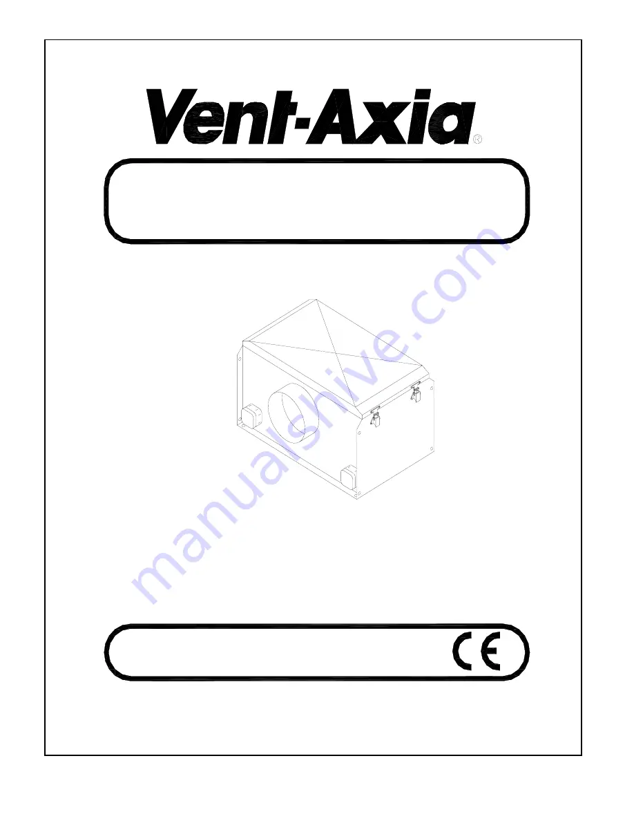 Vent-Axia ATQ 400-14C Installation And Wiring Instructions Download Page 1