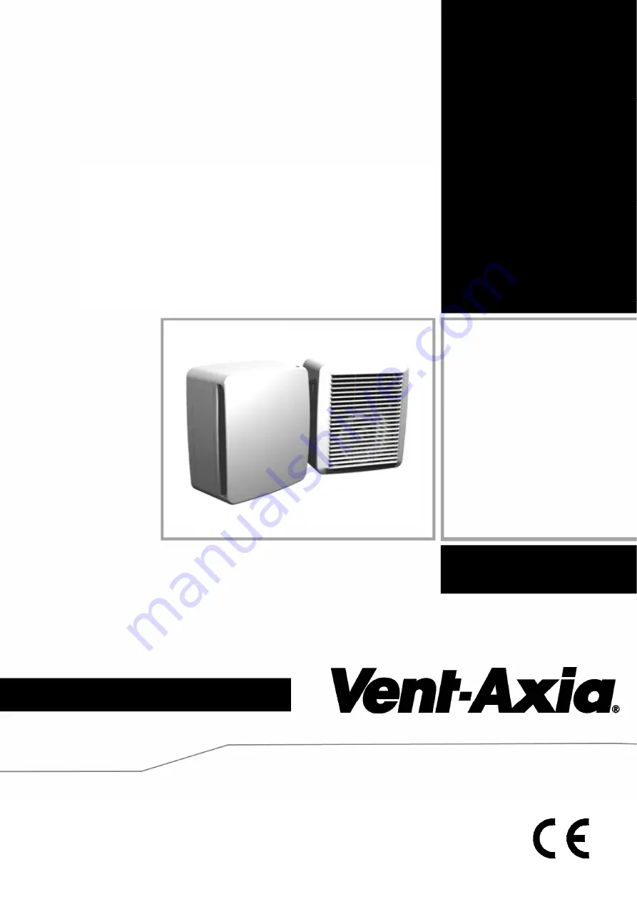 Vent-Axia Centrif Duo DP 25 63 20D Installation And Wiring Instructions Download Page 1