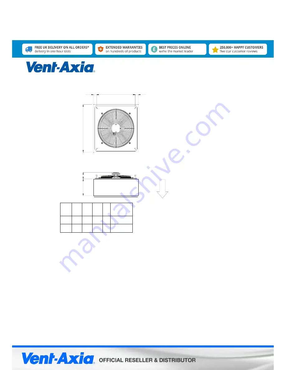 Vent-Axia JUPITER315 Скачать руководство пользователя страница 3