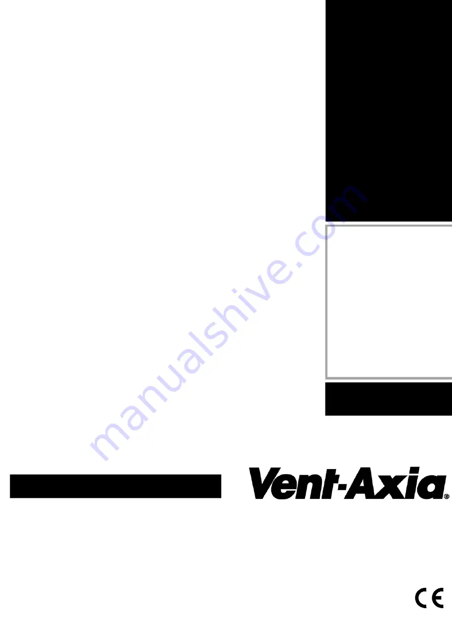 Vent-Axia Lo-Carbon Scala Plus HT Installation And Wiring Instructions Download Page 1