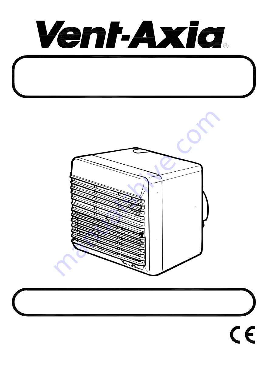 Vent-Axia Solo DP Fitting And Wiring Instructions Download Page 1