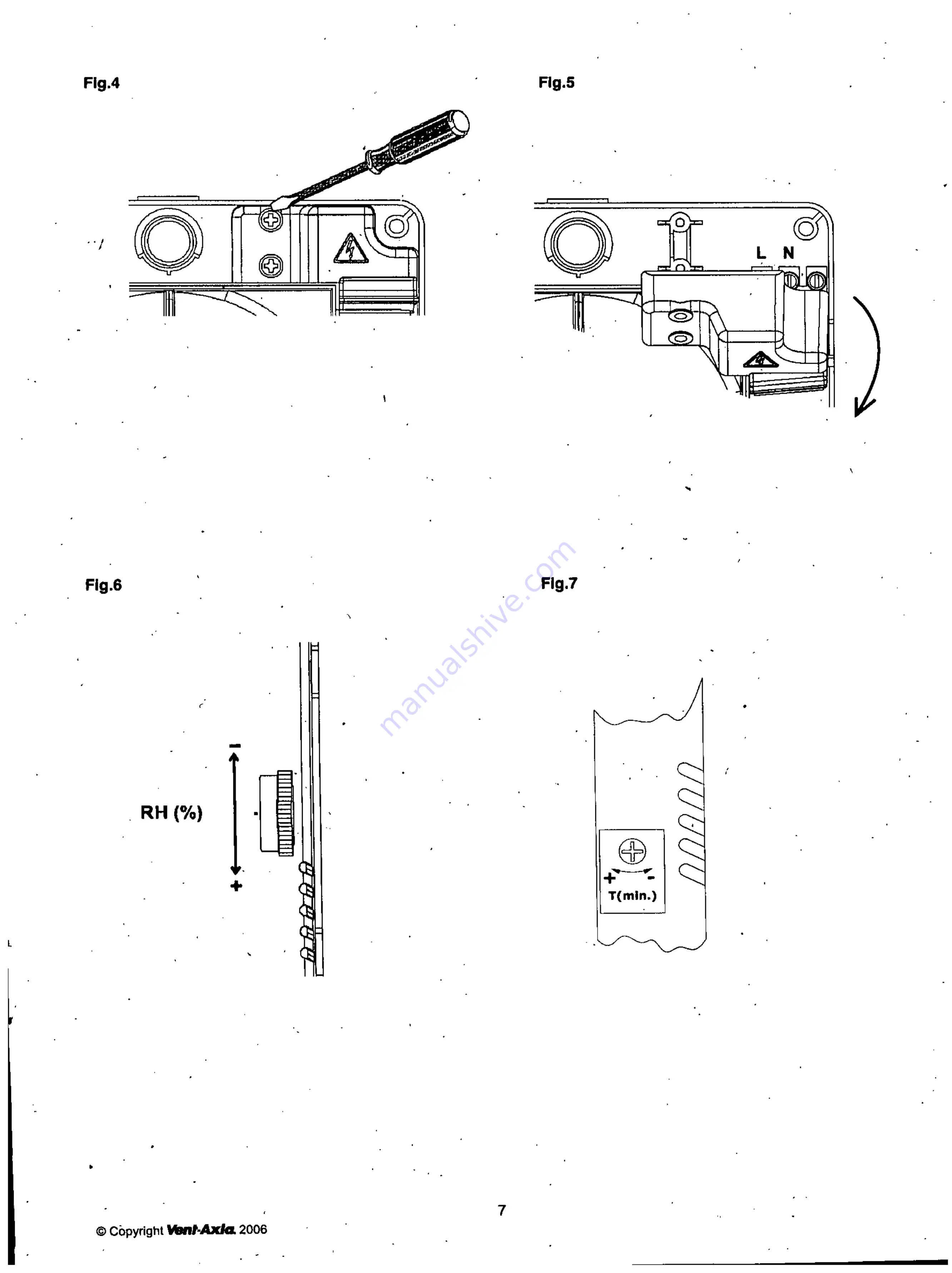 Vent-Axia va100svl12 Скачать руководство пользователя страница 7