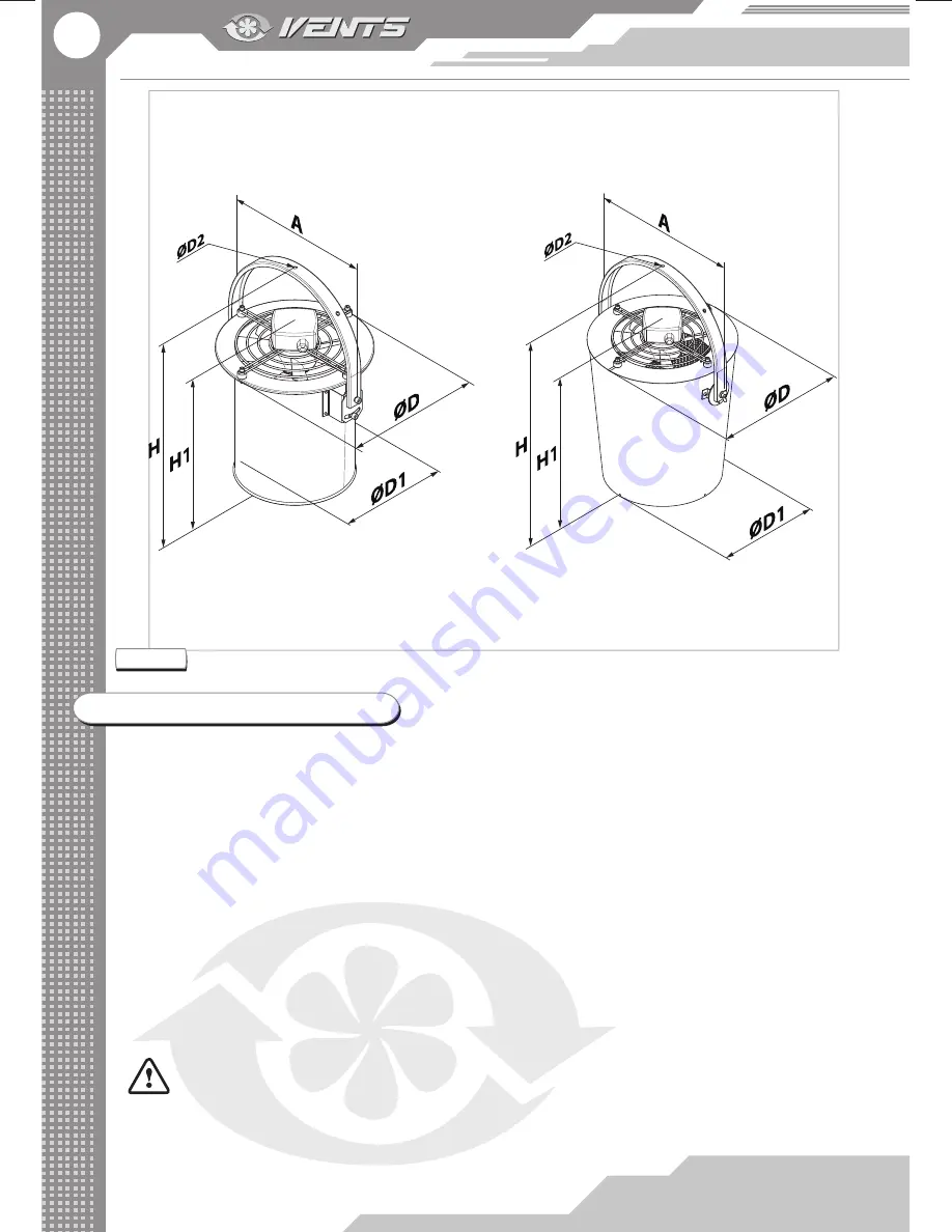 Vents Bucket Fan 1055 User Manual Download Page 4