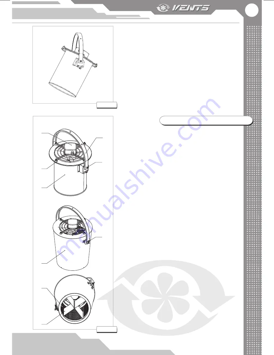 Vents Bucket Fan 1055 User Manual Download Page 7