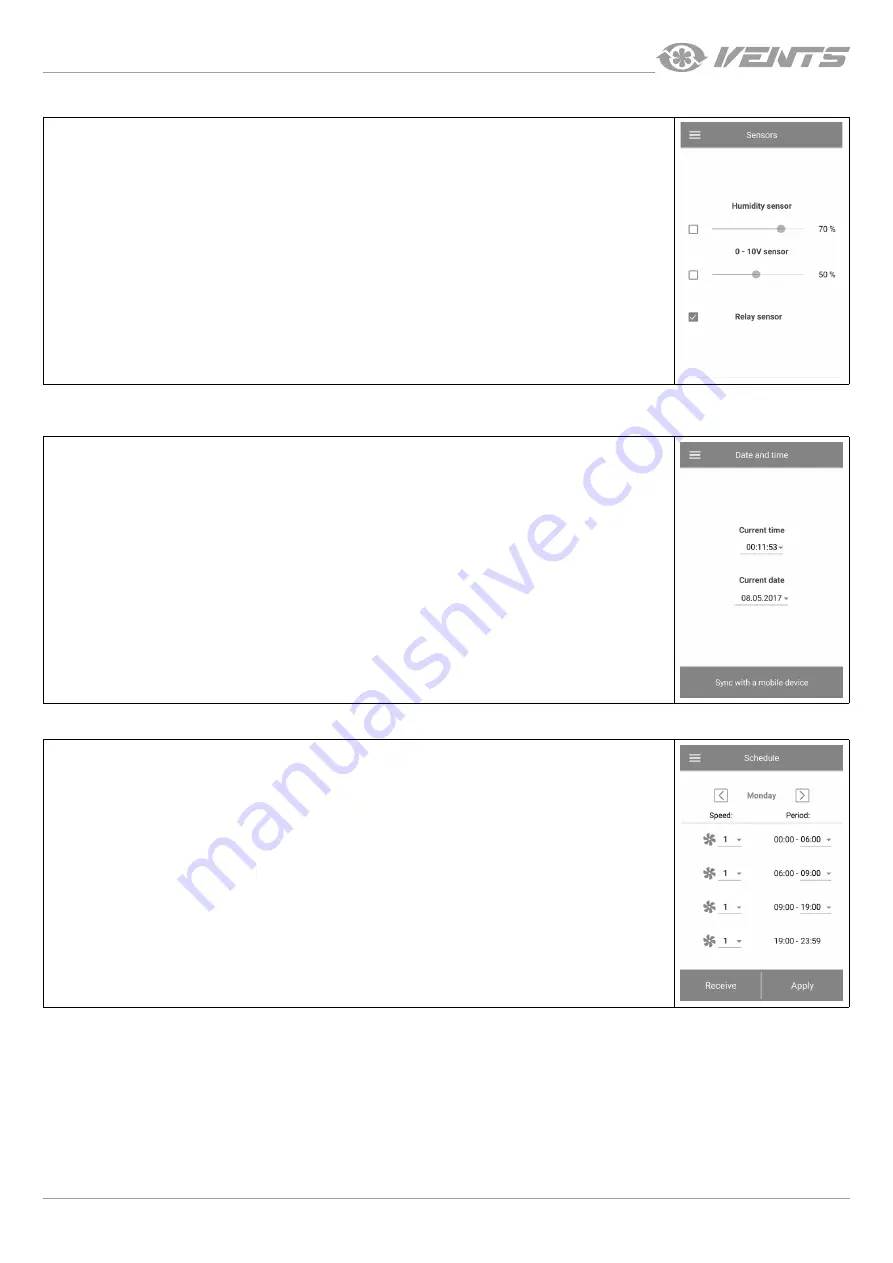 Vents TwinFresh Style Wi-Fi User Manual Download Page 19