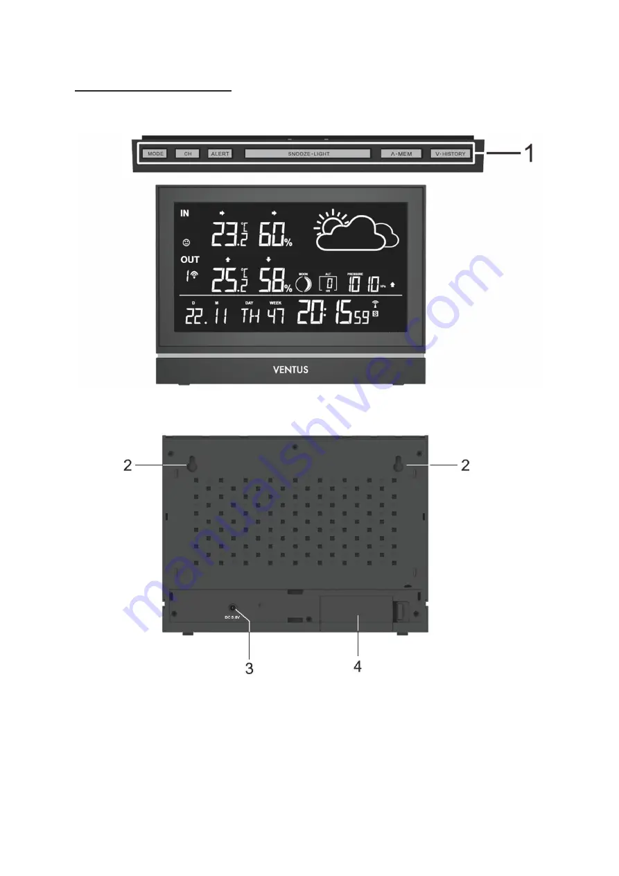 Ventus AOK-5005E Instruction Manual Download Page 20