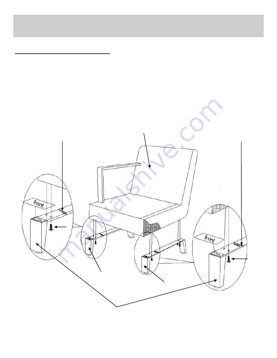 VERANDA CLASSICS 1500072 Manual Download Page 5