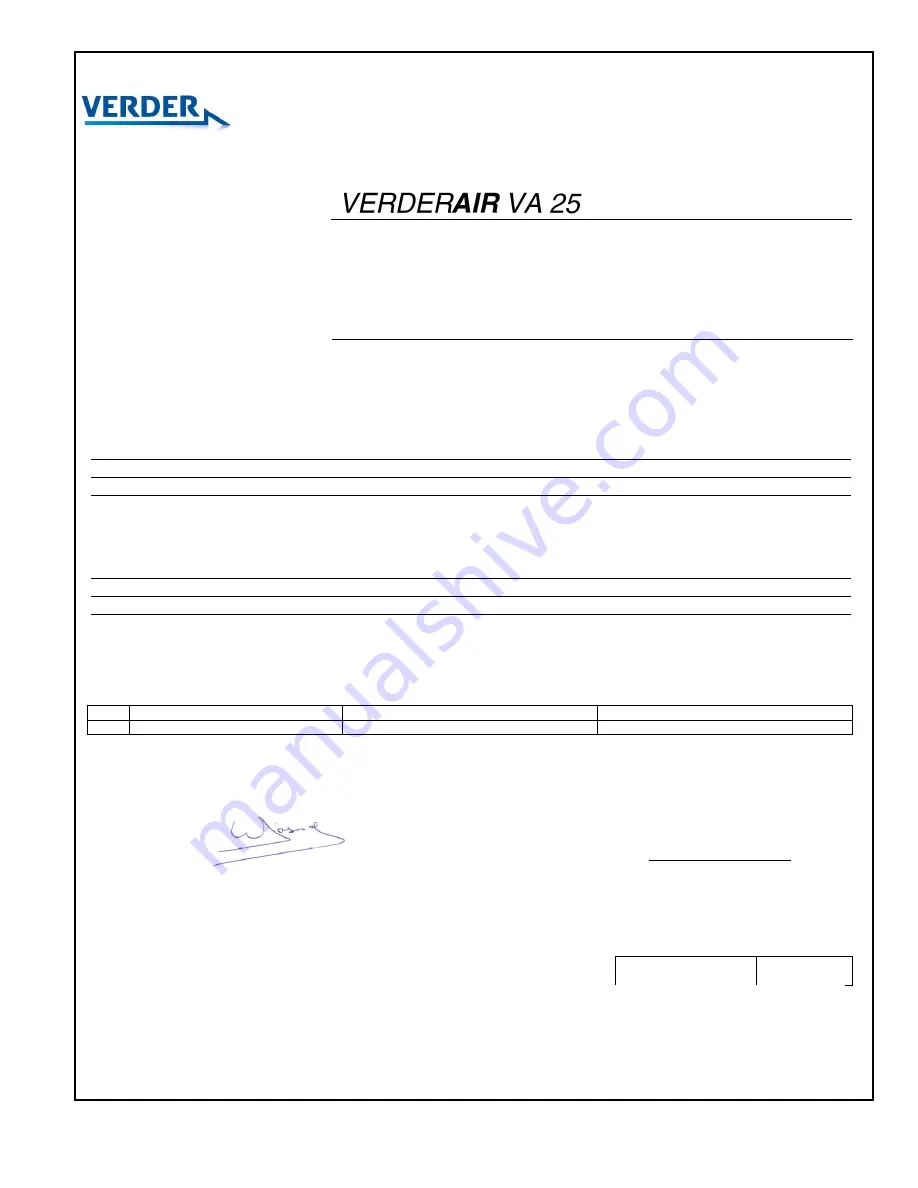 VERDER 810.0073 Скачать руководство пользователя страница 34