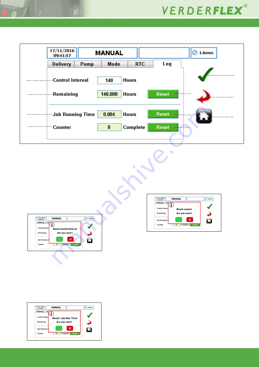 VERDER Verderflex Vantage 5000 Series Original Operating Manual Download Page 27