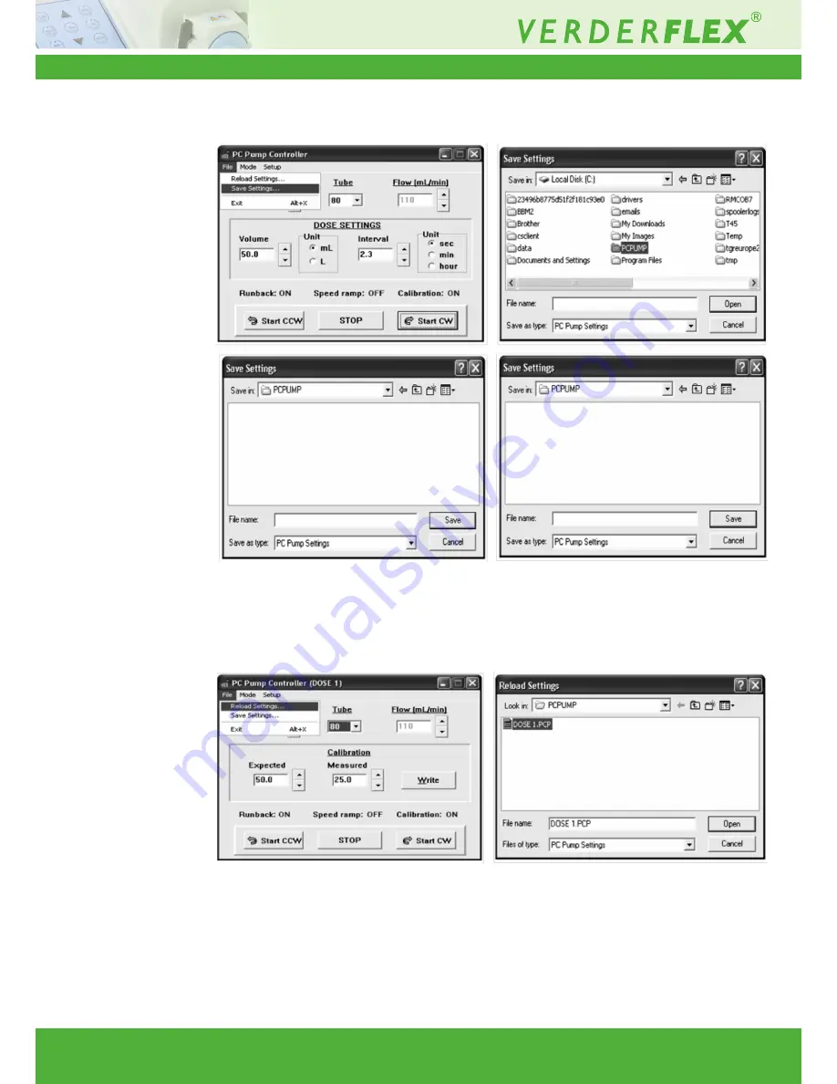 Verderflex Vantage 3000 C Operating Manual Download Page 24