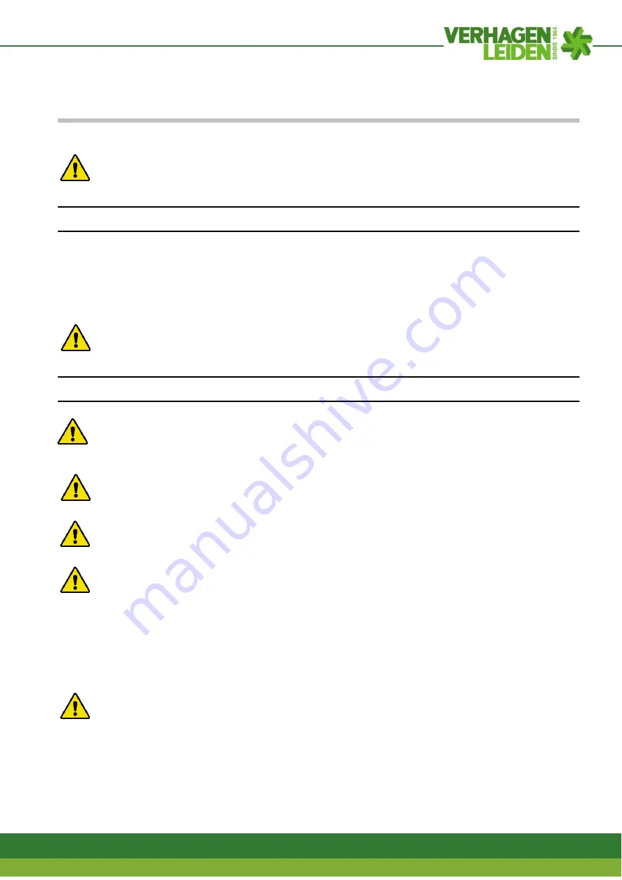 Verhagen Leiden V-move 650 User Manual Download Page 11