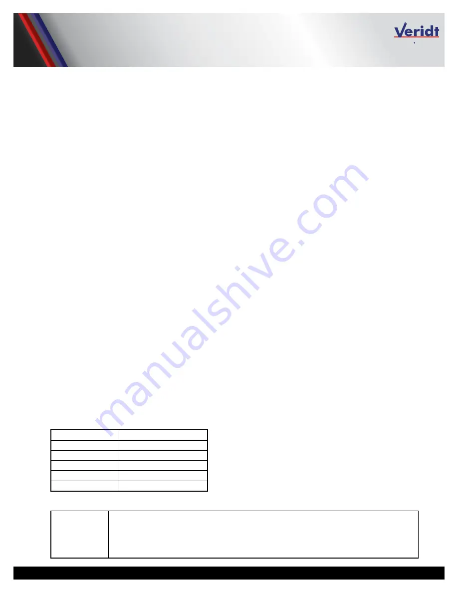 Veridt 900W2026 Installation Manual Download Page 6