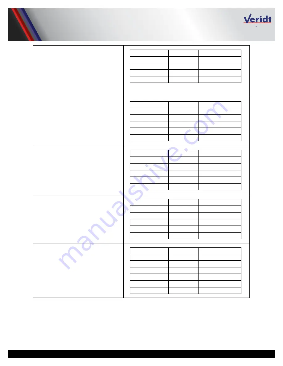 Veridt 900W2026 Installation Manual Download Page 12