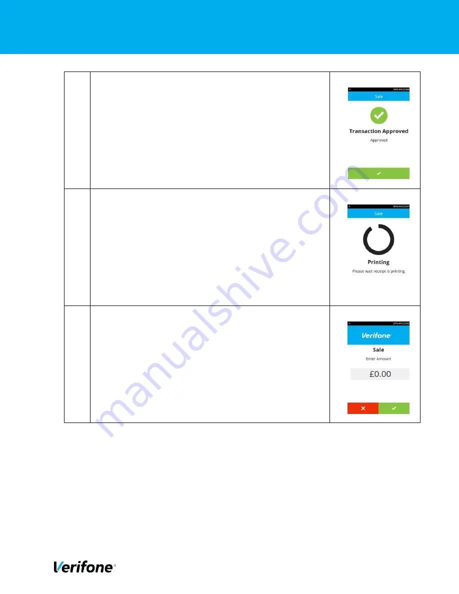 VeriFone V200c+ User Manual Download Page 56