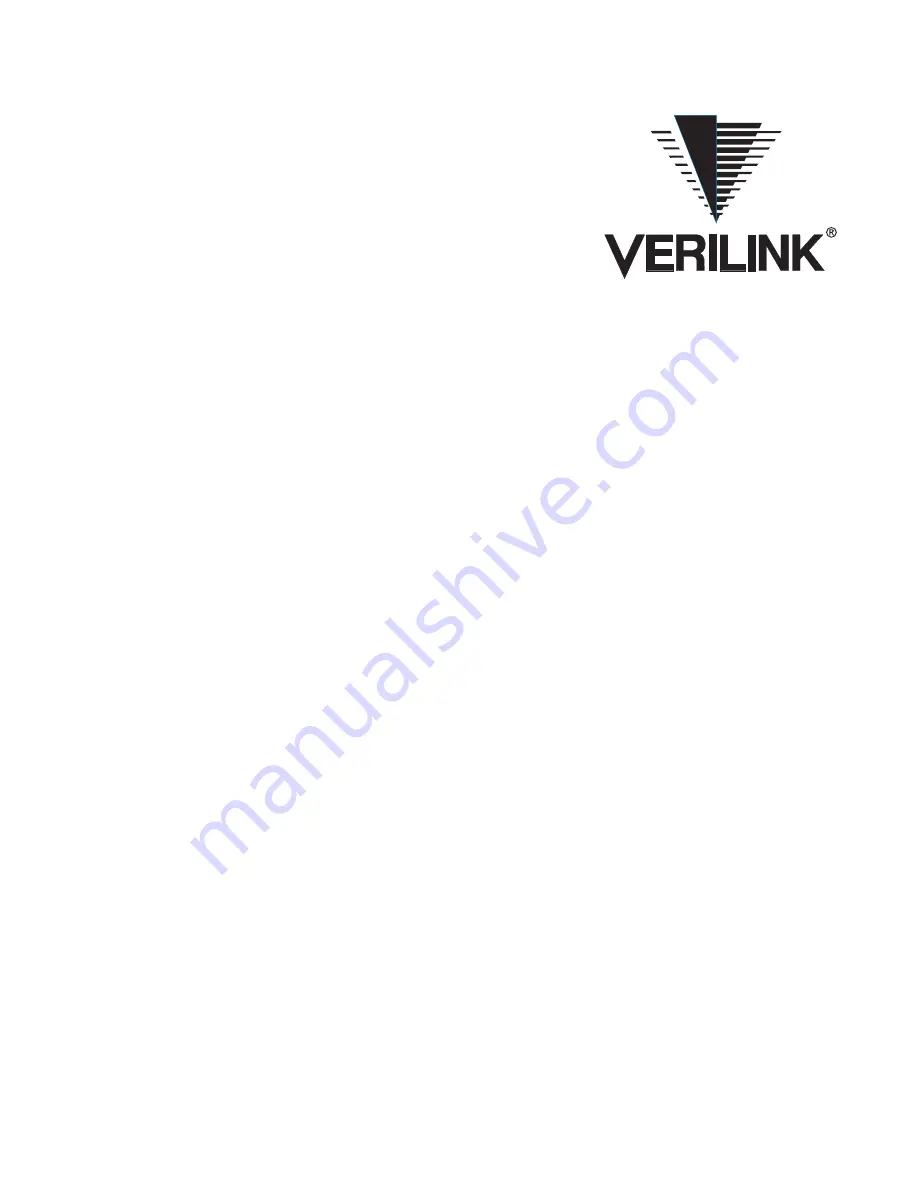 Verilink KIRK Wireless Server 6000 User Manual Download Page 1