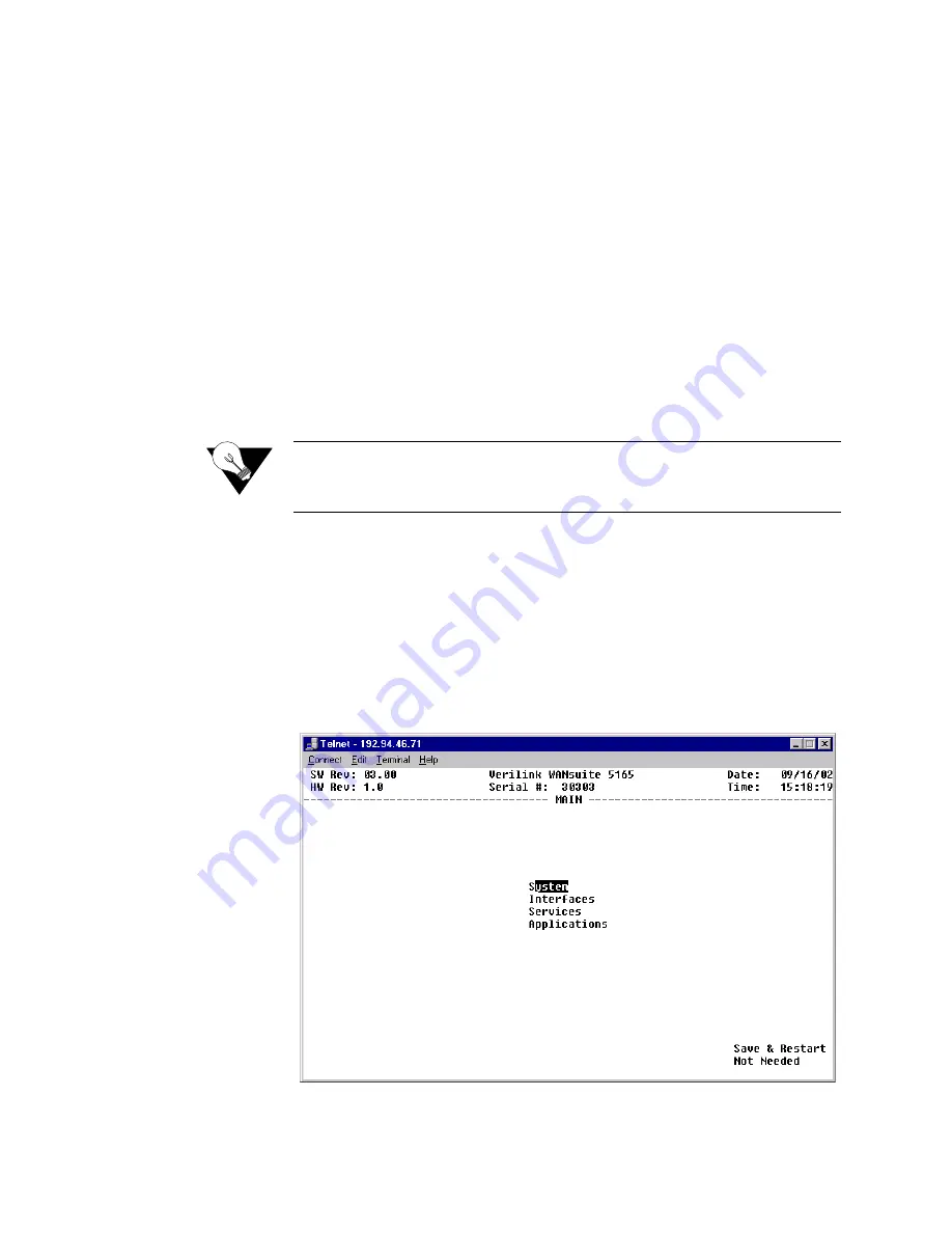 Verilink WANsuite 5165 Reference Manual Download Page 127