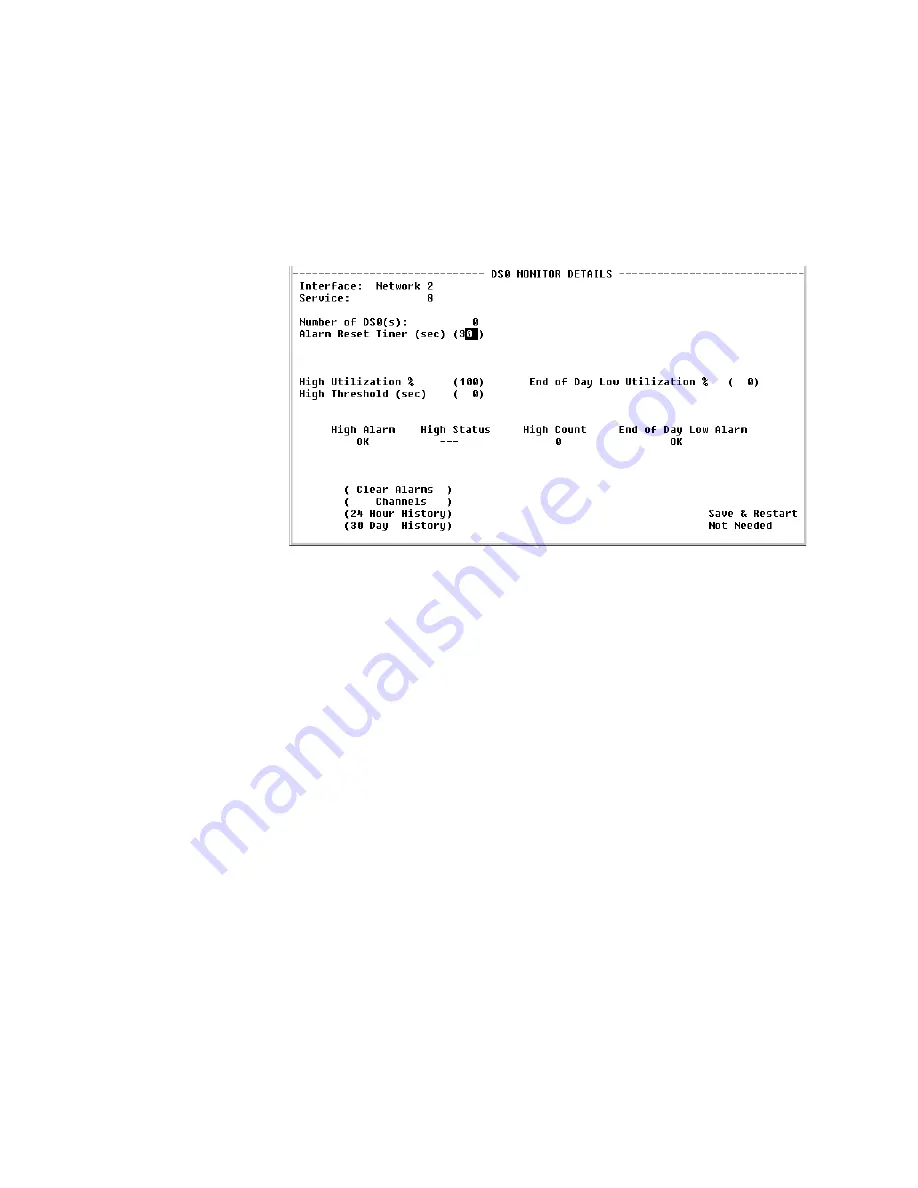 Verilink WANsuite 5165 Reference Manual Download Page 148