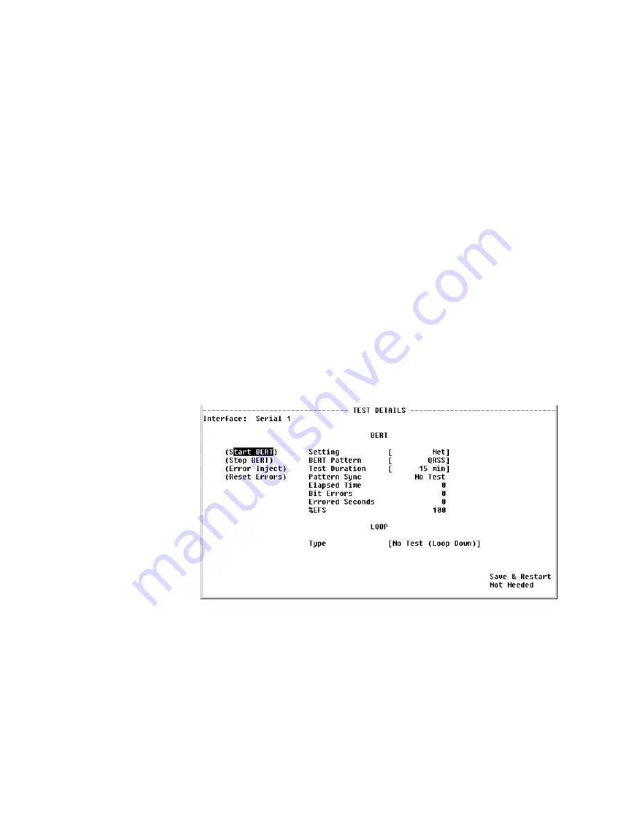 Verilink WANsuite 5165 Reference Manual Download Page 179