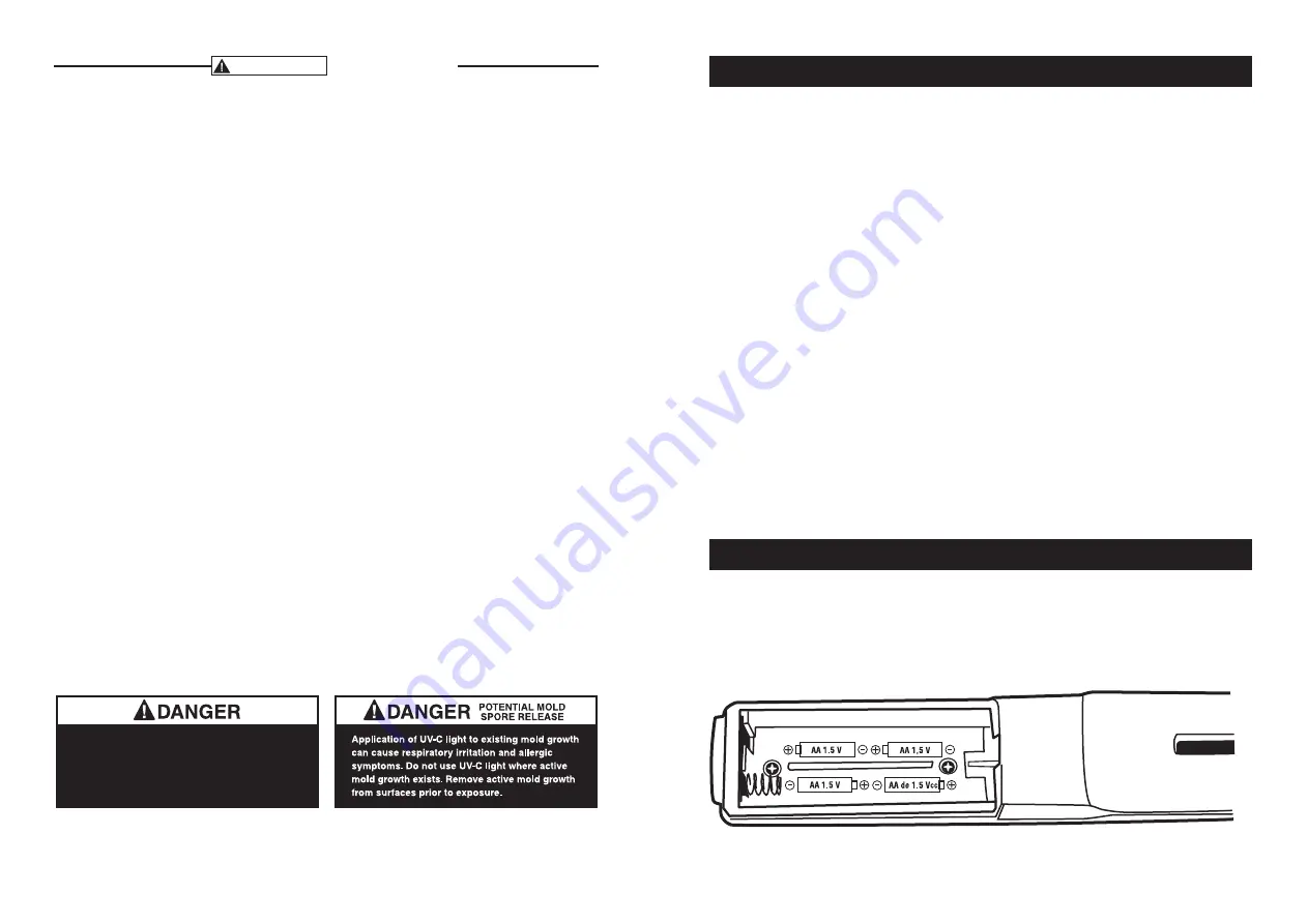 Verilux CleanWave VH03 Скачать руководство пользователя страница 3