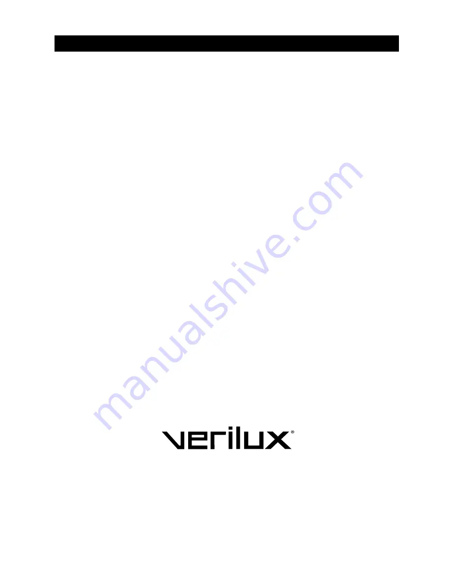 Verilux CleanWave VH17 Owner'S Manual Download Page 4