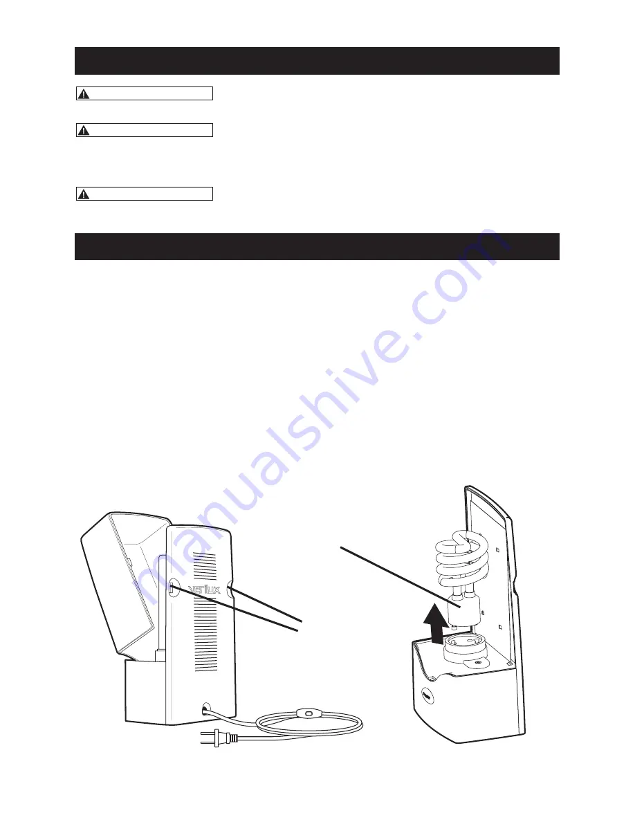 Verilux HappyLight VT01C Instructions Manual Download Page 21