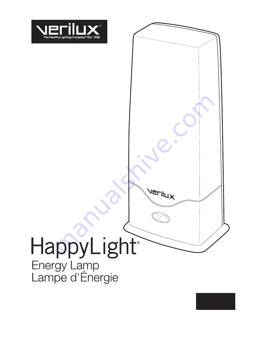 Verilux HAPPYLIGHT VT05F User Instructions Download Page 13