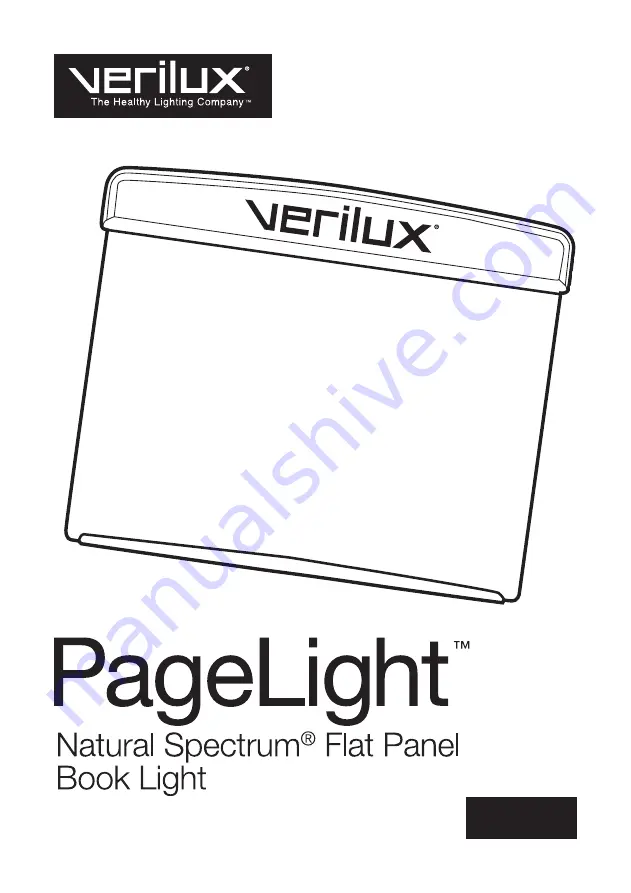 Verilux PageLight VB04 Manual Download Page 1