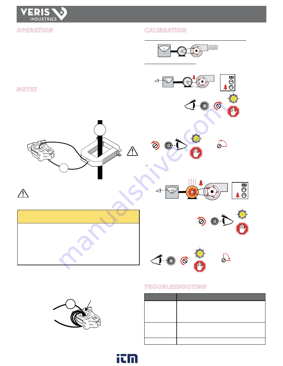 VERIS INDUSTRIES, INC. Hawkeye 806 Installation Manual Download Page 2