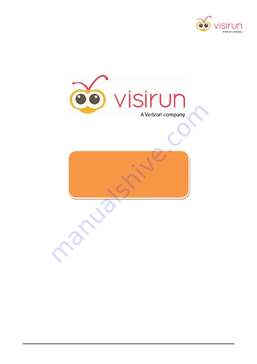 Verizon Visirun B1N Installation Manual Download Page 34