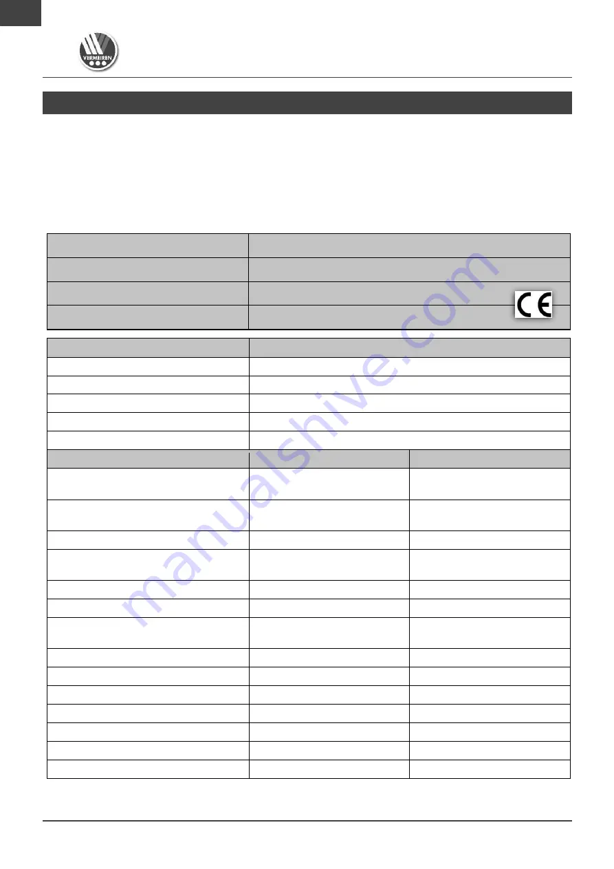 Vermeiren Inovys II E User Manual Download Page 32