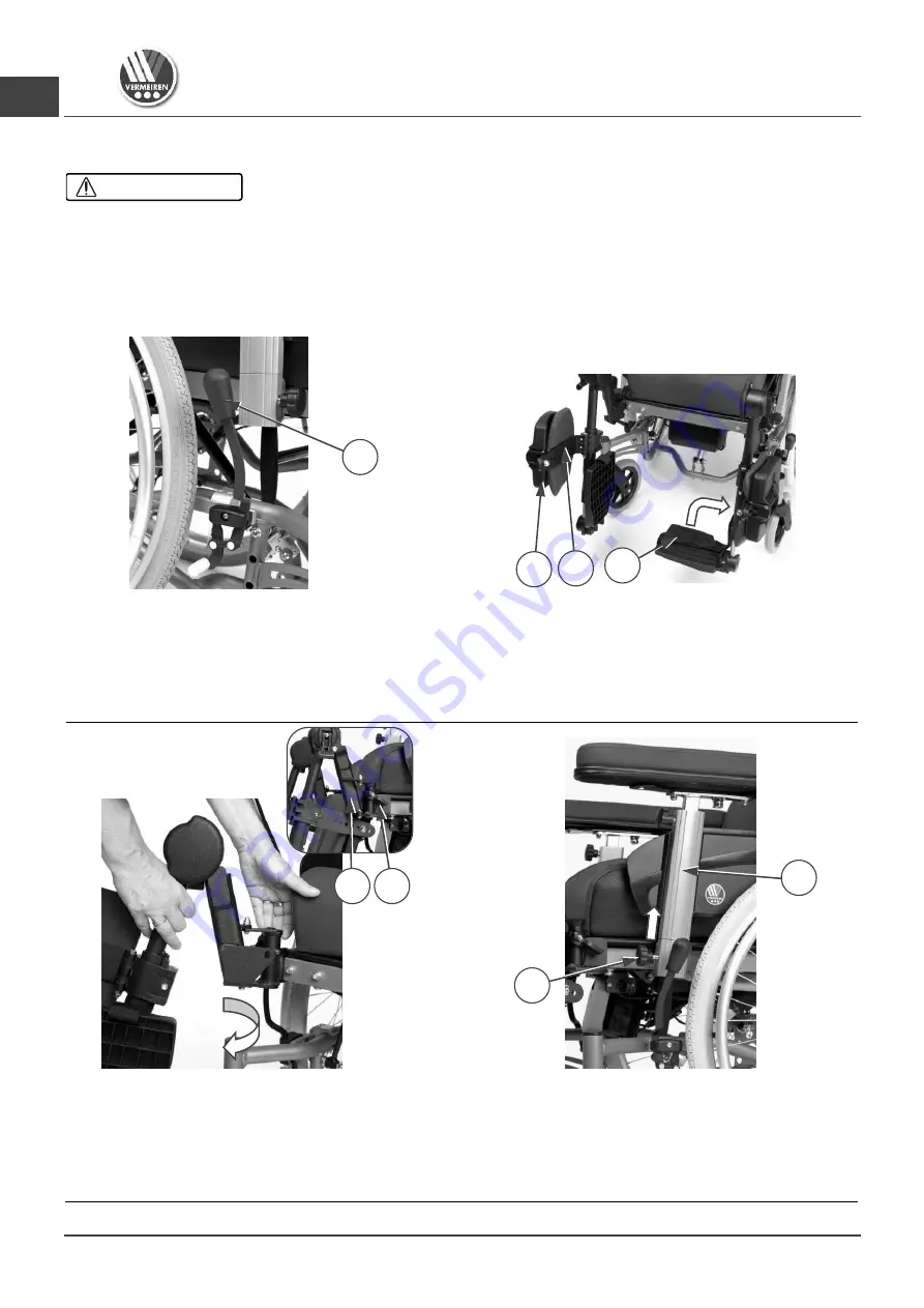 Vermeiren Inovys II E User Manual Download Page 76