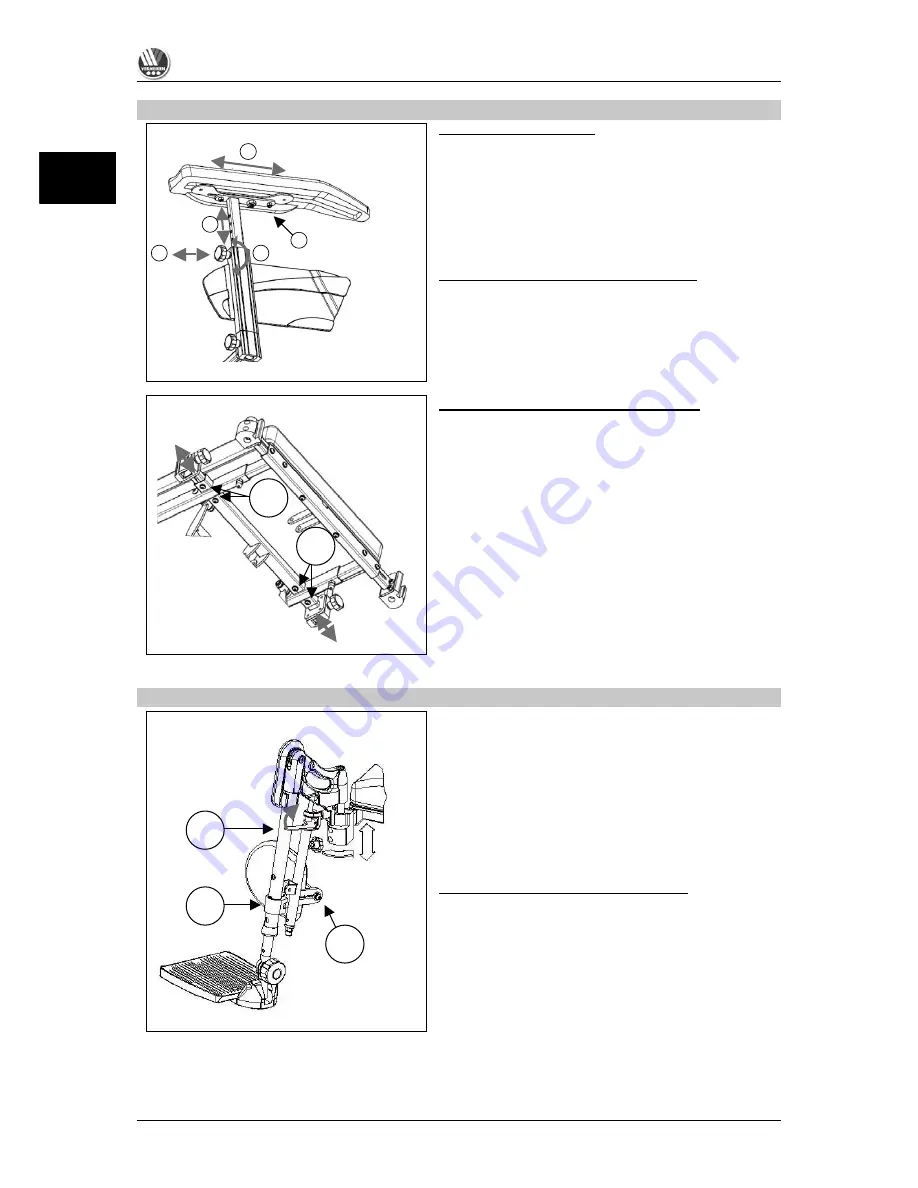 Vermeiren INOVYS Instruction Manual Download Page 70